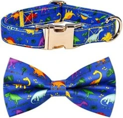 JIUJIA Stud Muffin Dog Bow Tie Dog Collar Accessory,Detachable Bowtie,Adjustable Collar For Small Medium Large Dogs 21 JIUJIA Stud Muffin Dog Bow Tie Dog Collar Accessory,Detachable Bowtie,Adjustable Collar For Small Medium Large Dogs -Zoomie Shop 51H1kbUNXcL. AC