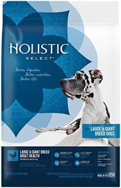 Holistic Select Natural Dry Dog Food, Large & Giant Breed Adult Recipe, 30-Pound Bag -Zoomie Shop 51H8MSJVFJL. AC