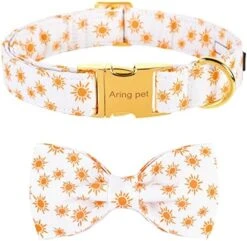 ARING PET Bowtie Dog Collar, Dog Collar With Bow, Adjustable Dog Collars For Small Medium Large Dogs. -Zoomie Shop 51ISQIR4MLL. AC