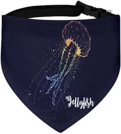 GENERIC Jellyfish Constellations Graphics Pet Bandana Collar - Scarf Collar - Art Dog Bandana Minimal Head Cicumference 12 GENERIC Jellyfish Constellations Graphics Pet Bandana Collar - Scarf Collar - Art Dog Bandana Minimal Head Cicumference -Zoomie Shop 51J8wGaX0eL. AC