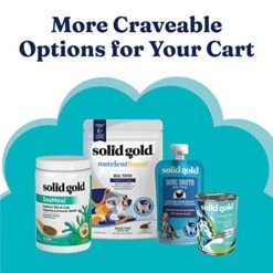 Solid Gold - Young At Heart Senior Dog Food With Real Chicken - Grain Free Dry Dog Food For Sensitive Stomachs - Antioxidant Rich Formula For Immune Support And Overall Health -Zoomie Shop 51JzrrXRW3L