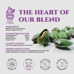 Hip, Bone & Joint - Premium Freeze Dried Dog Treats - Grass Fed Beef Bone, Green Mussel, Chicken Cartilage - Calcium And Collagen From Real Food Ingredients - Heart Of The Canine - 6oz 5 Hip, Bone & Joint - Premium Freeze Dried Dog Treats - Grass Fed Beef Bone, Green Mussel, Chicken Cartilage - Calcium And Collagen From Real Food Ingredients - Heart Of The Canine - 6oz -Zoomie Shop 51K074gZEAL