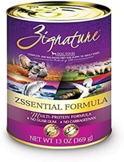 Zignature Trout & Salmon Formula Wet Dog Food 13oz, Case Of 12 -Zoomie Shop 51KSsYkNTL. AC