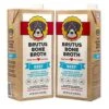 Brutus Bone Broth For Dogs 64 Oz | All Natural | Made In USA | Glucosamine & Chondroitin For Healthy Joints | Human Grade Ingredients | Hydrating Dog Food Topper & Gravy (Beef, 2-Pack)