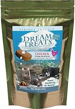 Wysong Dream Treats Rabbit Raw Dogs/Cats/Ferret Food - 4.9 Ounce Bag -Zoomie Shop 51L Ybw7aL. AC