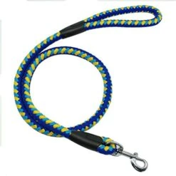 Kuntrona Rolled Dog Leash Pet Training Walking Leads Braided Dogs Rope 5/8" Diameter For Medium Large Dogs 48" Length Red M -Zoomie Shop 51L6zKgipOL. AC