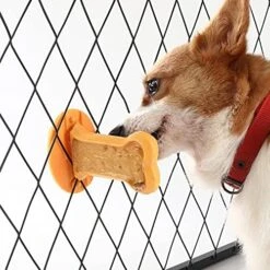 Dog Training Toy/Tools/Aid Treat Dispenser (Peanut Butter Toy For Crate Training, Secures To Crate, Reduces Anxiety) For Large/Medium/Small Size Dogs Cage Puppy Pet Crate Indoor Kennels Supplies -Zoomie Shop 51LNL3q5L. AC