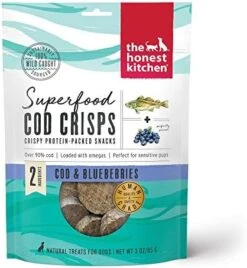 The Honest Kitchen Superfood Cod Crisps: Cod & Blueberry, 3 Oz 8 The Honest Kitchen Superfood Cod Crisps: Cod & Blueberry, 3 Oz -Zoomie Shop 51LbUYtKTvL. AC