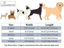 ARING PET Bowtie Dog Collar, Dog Collar With Bow, Adjustable Dog Collars For Small Medium Large Dogs. -Zoomie Shop 51LmsgsGikL