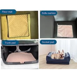 Lopeceal Washable Ice Dog Pad With Hook Design, Exquisite Non-Slip Super Absorbent Pet Pad - Breathable Quick Dry And Soft Polyester, 4, Excellent Pet Mat Green 2XL 20 Lopeceal Washable Ice Dog Pad With Hook Design, Exquisite Non-Slip Super Absorbent Pet Pad - Breathable Quick Dry And Soft Polyester, 4, Excellent Pet Mat Green 2XL -Zoomie Shop 51MmRvU9gJL