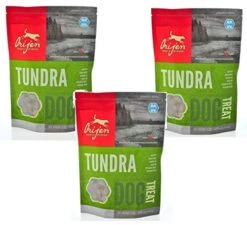 Orijen Tundra Freeze-dried Dog Treats, 3.25-oz Bag (Pack Of 3)