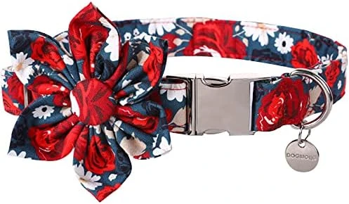 DOGWONG Summer Dog Collar With Flower,Avocado Dog Collar Comfortable Durable Fruit Dog Collar For Small Medium Large Dog 15 DOGWONG Summer Dog Collar With Flower,Avocado Dog Collar Comfortable Durable Fruit Dog Collar For Small Medium Large Dog - Image 15