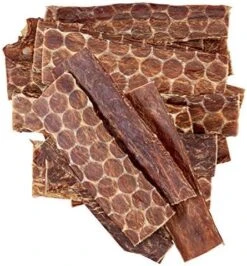 Beef Esophagus Dog Treats (6 INCHES) Grass Fed With No Added Hormone All Natural Jerky Dog Treats - Dog Chews Rich In Glucosamine & Chondroitin For Joint Health (6 Inch - 25 Count) -Zoomie Shop 51NjHEp7O6L. AC