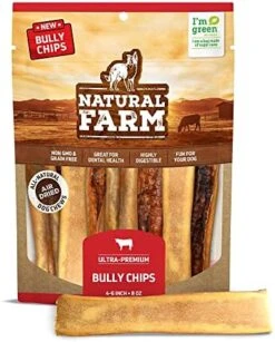Natural Farm Odor Free Bully Sticks Ring Shaped (3-4 Inch, 10 Pack) - 100% Beef Chews For More Engagement & Fun, Grass-Fed, Non-GMO, Fully Digestible - Best For Small & Medium Chewers -Zoomie Shop 51OKLahnmHL. AC
