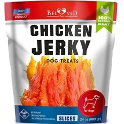 Chicken Jerky Dog Treats 1.5 Lb - Human Grade Pet Snacks & Grain Free Organic Meat - All Natural High Protein Dried Strips - Best Chews For Training Small & Large Dogs - Bulk Soft Pack Made For USA