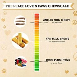 Peace Love N Paws Himalayan Yak Cheese Dog Chews - For Small Dogs - All Natural |High Protein | Long Lasting | Vegetarian Dog Bones (Small 10 Sticks (<20 Lbs Dogs)) -Zoomie Shop 51OiJcMxyeS