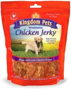 Kingdom Pets Filler Free Chicken Breast Jerky, Premium Treats For Dogs, 48-Ounce Bag -Zoomie Shop 51PlHhT1aKL. AC