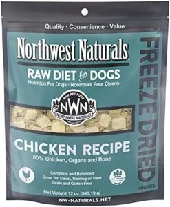 Northwest Naturals Freeze Dried Raw Diet For Dogs Freeze Dried Nuggets Dog Food – Lamb – Grain-Free, Gluten-Free Pet Food, Dog Training Treats – 12 Oz. -Zoomie Shop 51Q2KeN7TqL. AC