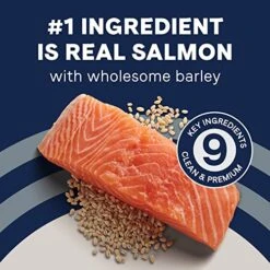 CANIDAE Pure Limited Ingredient Premium Adult Dry Dog Food, Real Salmon & Barley Recipe, 22 Lbs, With Wholesome Grains -Zoomie Shop 51QF2Rqi7kL