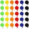 30 Pieces Slip Leads Dog Leash Pet Rope Strong Pulling Kennel Leads With O-Ring Durable For Dogs Walking Training (Neon Green, Orange, Yellow, Blue, Red, Black)