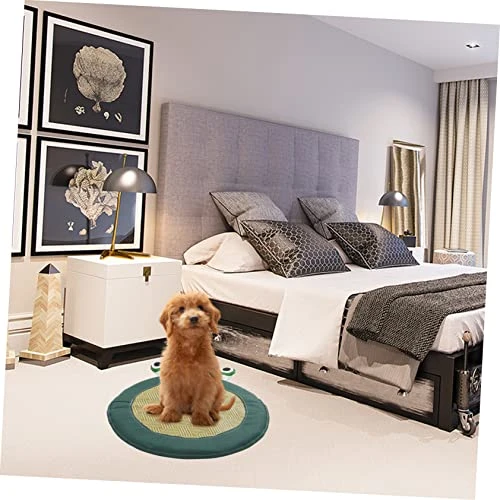 BCOATH Floor Dogs Straw Summer Kitten House Home Animal Area Cushion For Pet Sleeping Cat Cooling Breathable Puppy Pig Rug Indoor Rattan Tear- Pad Grass Tear-Resistant Bed Rest Pet Mat 6 BCOATH Floor Dogs Straw Summer Kitten House Home Animal Area Cushion For Pet Sleeping Cat Cooling Breathable Puppy Pig Rug Indoor Rattan Tear- Pad Grass Tear-Resistant Bed Rest Pet Mat - Image 6