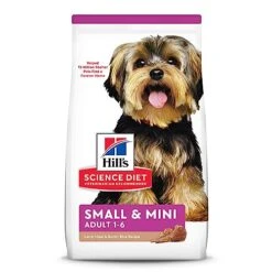 Hill's Science Diet Dry Dog Food, Adult, Small Paws For Small Breed Dogs, Lamb Meal & Brown Rice, 4.5 Lb. Bag