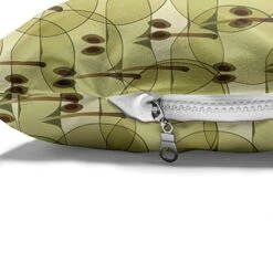 Ambesonne Fruits Pet Bed, Abstract Autumn Garden Fresh Natural Food Organic Vegetarian Diet Pattern, Chew Resistant Pad For Dogs And Cats Cushion With Removable Cover, 24" X 39", Khaki Brown -Zoomie Shop 51Qz2YPTPsL