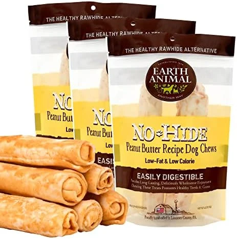 EARTH ANIMAL No Hide Medium Chicken Flavored Natural Rawhide Free Dog Chews Long Lasting Dog Chew Sticks | Dog Treats For Large Dogs | Great Dog Chews For Aggressive Chewers 12 EARTH ANIMAL No Hide Medium Chicken Flavored Natural Rawhide Free Dog Chews Long Lasting Dog Chew Sticks | Dog Treats For Large Dogs | Great Dog Chews For Aggressive Chewers - Image 12