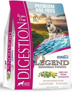 Forza10 Legend Digestion Dry Grain Free Dog Food, Sensitive Stomach Dog Food With Curative Herbs, 5 Pounds, Premium Quality Wild Caught Anchovy Flavor, For Adult Dogs, All Breeds -Zoomie Shop 51RBRsVBopL. AC