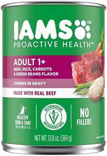 IAMS PROACTIVE HEALTH Adult Wet Dog Food Classic Ground With Lamb And Whole Grain Rice, Of 13 Oz.(Pack Of 12) 9 IAMS PROACTIVE HEALTH Adult Wet Dog Food Classic Ground With Lamb And Whole Grain Rice, Of 13 Oz.(Pack Of 12) - Image 9