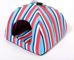 Summer Dog Bed For Large Medium Small Dogs Stripe Bird Cat Kennel House Pet Indoor Outdoor Puppy Tent -Zoomie Shop 51RJFNzepdL. AC