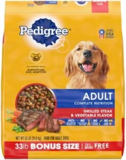 Pedigree Complete Nutrition Adult Dry Dog Food Roasted Chicken, Rice & Vegetable Flavor Dog Kibble, 18 Lb. Bag 23 Pedigree Complete Nutrition Adult Dry Dog Food Roasted Chicken, Rice & Vegetable Flavor Dog Kibble, 18 Lb. Bag -Zoomie Shop 51RLni0mgfL. AC