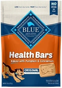 Blue Buffalo Health Bars Mini Natural Crunchy Dog Treats Biscuits, Apple & Yogurt 32-oz Box -Zoomie Shop 51Ra8 tdRnL. AC