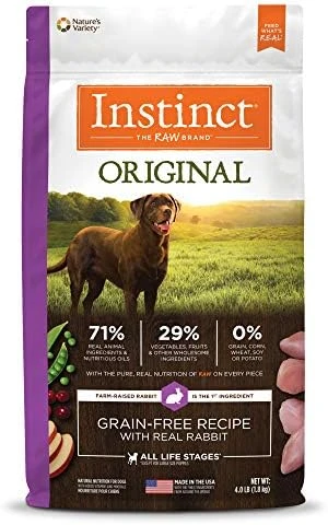 Instinct Original Grain Free Recipe With Real Chicken Natural Dry Dog Food, 4 Lb. Bag 9 Instinct Original Grain Free Recipe With Real Chicken Natural Dry Dog Food, 4 Lb. Bag - Image 9