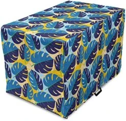 Lunarable Vegetable Dog Crate Cover, Line Art Style Food Pattern With Pepper Tomato Radish Lettuce, Easy To Use Pet Kennel Cover For Cats & Medium Dogs, 30 Inch, Charcoal Grey And Multicolor -Zoomie Shop 51SFDtOkrL. AC