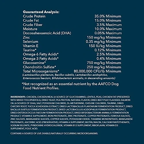 Amazon Brand - Wag Dry Dog Food Chicken & Lentil Recipe (24 Lb. Bag) 2 Amazon Brand - Wag Dry Dog Food Chicken & Lentil Recipe (24 Lb. Bag) - Image 2