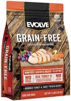 Evolve Grain Free Deboned Salmon And Sweet Potato Recipe Dog Food, 12lb 27 Evolve Grain Free Deboned Salmon And Sweet Potato Recipe Dog Food, 12lb -Zoomie Shop 51SkTZ7cKQL. AC