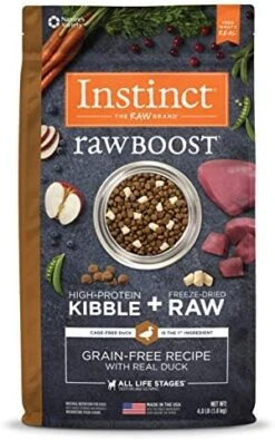 Instinct Raw Boost Grain Free Recipe With Real Chicken Natural Dry Dog Food, 10 Lb. Bag 23 Instinct Raw Boost Grain Free Recipe With Real Chicken Natural Dry Dog Food, 10 Lb. Bag -Zoomie Shop 51SucH8Ug1L. AC