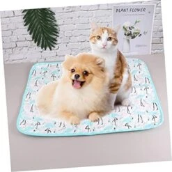 Balacoo 1pc Accessories Summer Supplies M For Outdoor Dog Cat Crates Breathable Size Freeze To Sleeping Mats Indoor Self And Bed Cushion Crane Pads Light No Dogs Need Cats Blue -Zoomie Shop 51TffvAsVyL