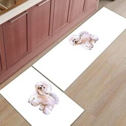 Durable Natural Rubber Door Mat 2 Pack Of Machine Washable Floor Carpets Cute Animal Lovely Dog Domestic Pet Personalized Area Runners Non Slip Rugs For Kitchen Entry 8 Durable Natural Rubber Door Mat 2 Pack Of Machine Washable Floor Carpets Cute Animal Lovely Dog Domestic Pet Personalized Area Runners Non Slip Rugs For Kitchen Entry -Zoomie Shop 51TmcGbI7FL