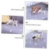 PATKAW Pet Mat Washable Dog Pads Outdoor+mats Dog Bed For Outside Soft Pet Bed Cat Pads Sleeping Dog Sleeping Mat Cat Mat Cushion Cat Sleep Pad Dog Mat Cushion Kennel Cotton Summer Pad