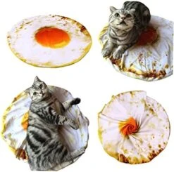Ipetboom 3pcs Fried Kitten Quilt Animals Cushion Throw Sleeping Animal Blankets Mat Cover Pad Puppy Fleece D Blanket Food For Dog Other Cat Shaped Breakfast Pet Sleep Egg Bed Cm Funny 16 Ipetboom 3pcs Fried Kitten Quilt Animals Cushion Throw Sleeping Animal Blankets Mat Cover Pad Puppy Fleece D Blanket Food For Dog Other Cat Shaped Breakfast Pet Sleep Egg Bed Cm Funny -Zoomie Shop 51TrXCp6WYL. AC