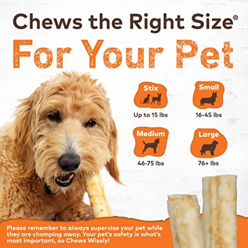 EARTH ANIMAL No Hide Medium Chicken Flavored Natural Rawhide Free Dog Chews Long Lasting Dog Chew Sticks | Dog Treats For Large Dogs | Great Dog Chews For Aggressive Chewers 6 EARTH ANIMAL No Hide Medium Chicken Flavored Natural Rawhide Free Dog Chews Long Lasting Dog Chew Sticks | Dog Treats For Large Dogs | Great Dog Chews For Aggressive Chewers - Image 6