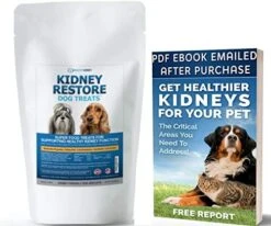 Kidney Restore Dog Treats: Restorative Dog Treats For Kidney Issues, Low Protein Dog Treats For Any Kidney Diet Dog Food, Special Renal Treats For Supporting Good Kidney Health For Dogs. Best Treat! -Zoomie Shop 51VQfmFTAjL. AC