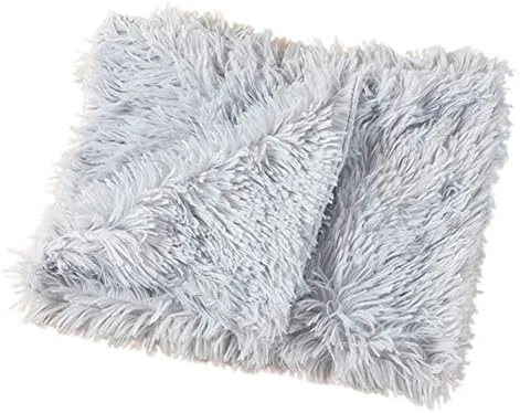 SONGBIRDTH Pet Bed,Winter Warm Small/Medium Puppy Cats Dogs Carpet Fluffy Plush Pet Soft Blanket,Breathable Cotton Blend,Removable Easy To Clean Light Grey M 12 SONGBIRDTH Pet Bed,Winter Warm Small/Medium Puppy Cats Dogs Carpet Fluffy Plush Pet Soft Blanket,Breathable Cotton Blend,Removable Easy To Clean Light Grey M - Image 12