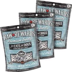 Northwest Naturals Raw Rewards Freeze-Dried Treats For Dogs And Cats – Chicken Liver – Gluten-Free Pet Food, Cat Snacks, Dog Snacks – 3 Oz. – 3 Pack -Zoomie Shop 51VxR5TExeL. AC