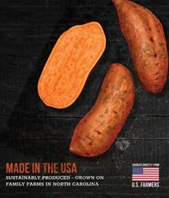 Wholesome Pride Sweet Potato Bites 100% All-Natural Single Ingredient, USA-Sourced Dog Treats, 16 Oz -Zoomie Shop 51VyiCSymQL