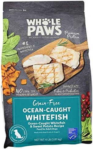 Whole Paws By Whole Foods Market, Grain-Free Adult Dog Food, Grass-Fed Lamb & Garbanzo Bean Recipe, 4 Pound 8 Whole Paws By Whole Foods Market, Grain-Free Adult Dog Food, Grass-Fed Lamb & Garbanzo Bean Recipe, 4 Pound - Image 8