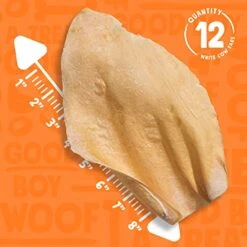 JollyBarks White Cow Ears For Dogs, Rawhide Free Dog Chews Long Lasting Dog Treats For Medium Dogs, Healthy Dog Treats For Large Dog | Cow Ear Dog Chew Treats All Natural Dog Treats Small Dogs (12 Pk) 11 JollyBarks White Cow Ears For Dogs, Rawhide Free Dog Chews Long Lasting Dog Treats For Medium Dogs, Healthy Dog Treats For Large Dog | Cow Ear Dog Chew Treats All Natural Dog Treats Small Dogs (12 Pk) -Zoomie Shop 51WpJYCWI5L