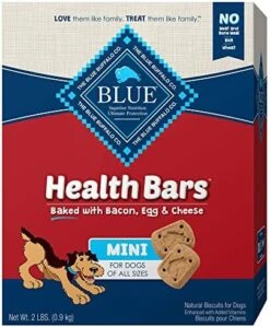 Blue Buffalo Health Bars Mini Natural Crunchy Dog Treats Biscuits, Apple & Yogurt 32-oz Box -Zoomie Shop 51XbDscz1eL. AC
